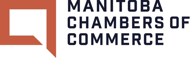 this is a logo for the Manitoba Chambers of Commerce